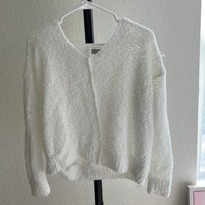 Womens White Sweater